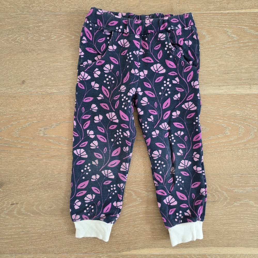 Winter Water Factory Floral Print Jogger